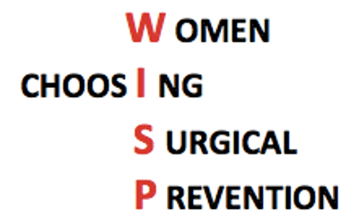Women Choosing Surgical Prevention (WISP) Trial
